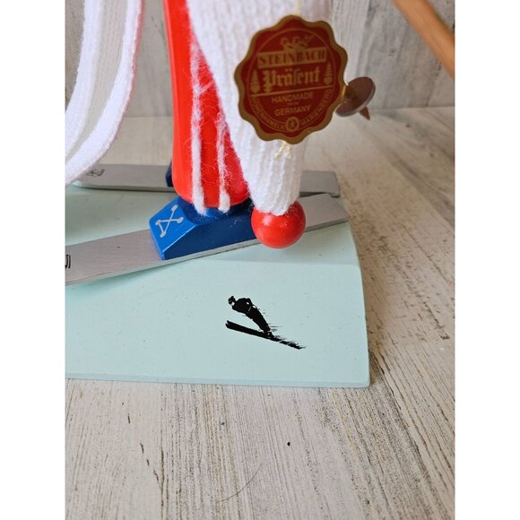 Steinbach 162 skiers game 1673 nutcracker Xmas vintage - Picture 9 of 14